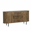 Dressoir Zeppelin 180cm - mango massief - walnoot