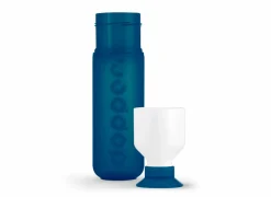 Drinkfles Dopper 45 cl - Kunststof - Donkerblauw