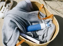 Drinkfles Dopper 45 cl - Kunststof - Blauw