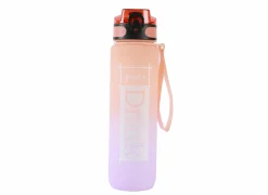 Drinkfles Tritan 100cl - kunststof - oranje & lila