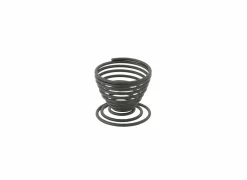 Eierdopje Ø5cm - metaal - zwart
