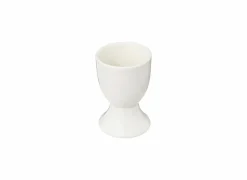 Eierdopje Nora Ø4,7cm - steen - wit