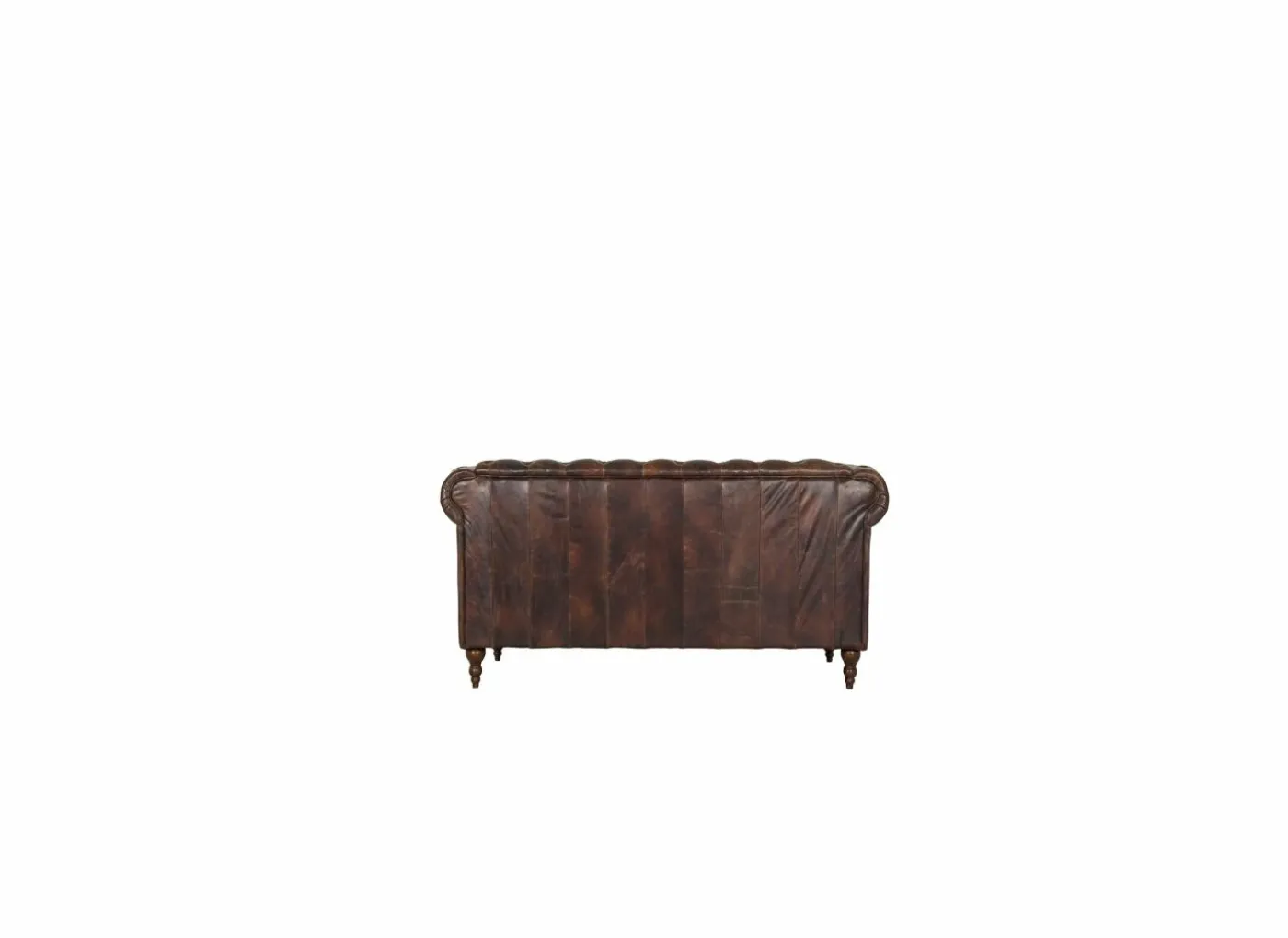 Fauteuil Chesterfield Stanley 1-zit - leder - bruin
