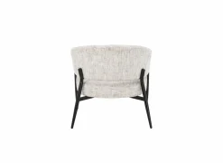 Fauteuil Gozo 72,5x73x75cm - ribfluweel - taupe