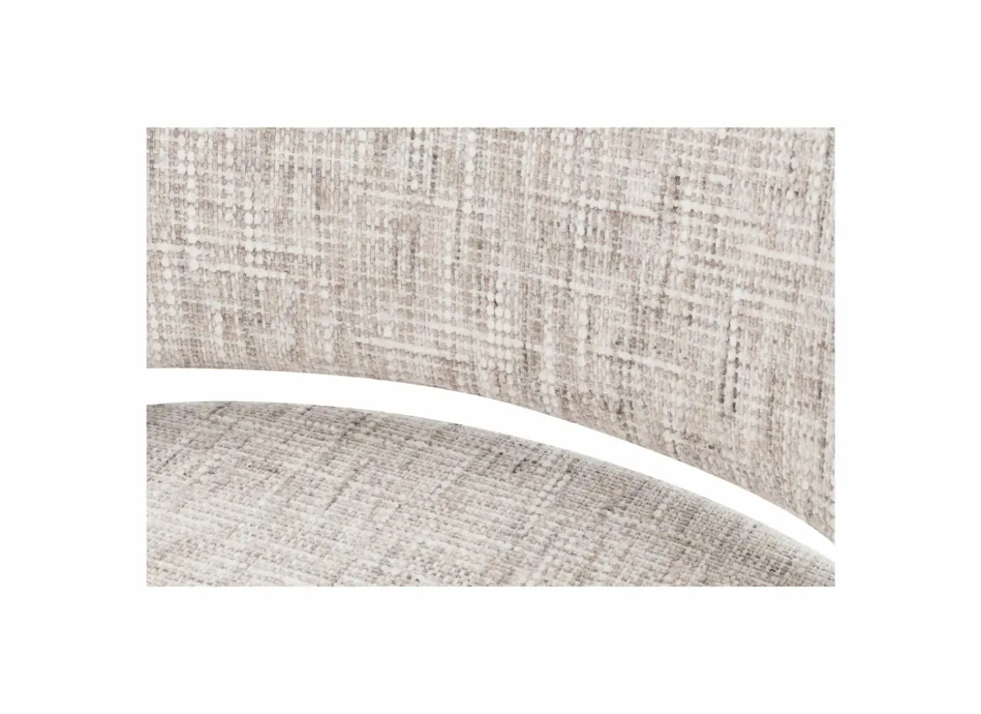 Fauteuil Gozo 72,5x73x75cm - ribfluweel - taupe