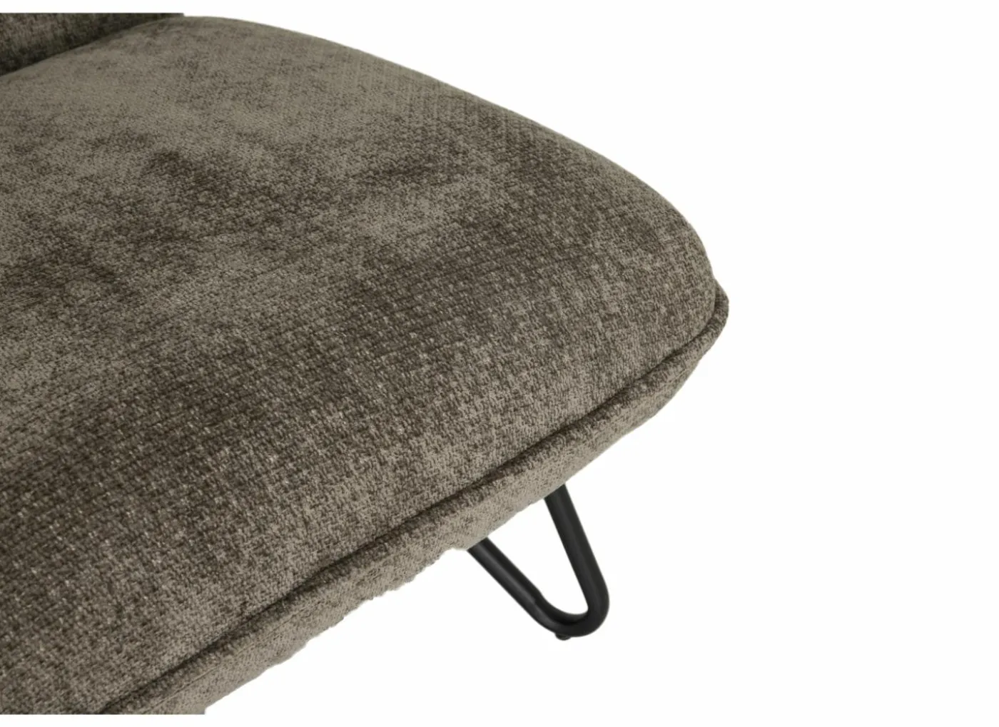 Fauteuil Guts 67,5x93x82cm - bouclé - groen
