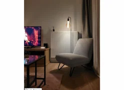 Fauteuil Guts 67,5x93x82cm - stof - lichtgrijs