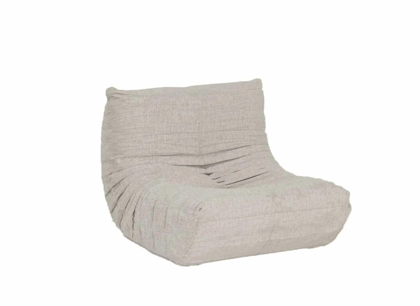 Fauteuil Ragazzi 83x100x74cm - stof - beige