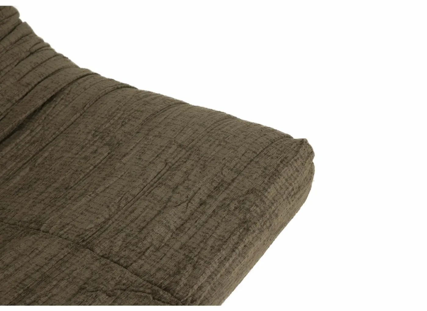 Fauteuil Ragazzi 83x100x74cm - stof - donker kaki groen