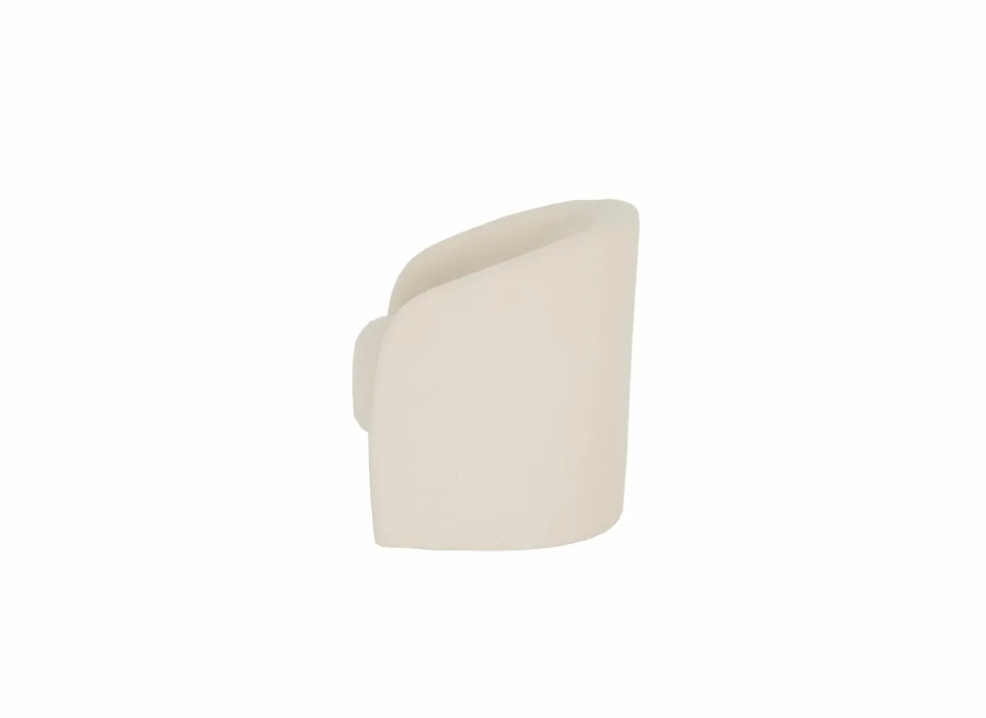 Fauteuil View 72x68x77cm - stof - wit