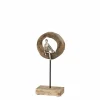 Figuur Denker op een ring H38cm