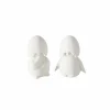 Figuur kip Milla H10,5cm - porselein - wit