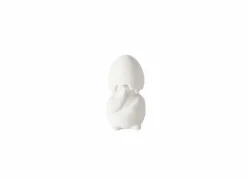 Figuur kip Milla H10,5cm - porselein - wit