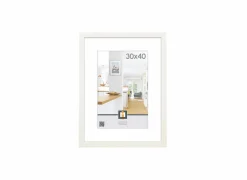 Fotokader Livorno 40x30cm - hout massief - wit