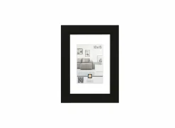 Fotokader Livorno 15x10cm - hout massief - zwart