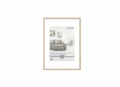 Fotokader Livorno 100x70cm - hout & glas - grijs