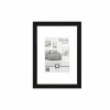 Fotokader Livorno 30x21cm - hout massief - zwart