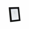 Fotokader S66KF2P1  15x10cm - hout & glas - zwart