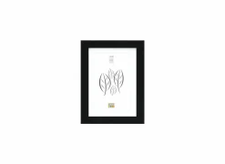 Fotokader S66KF2P1  20x15cm - hout & glas - zwart