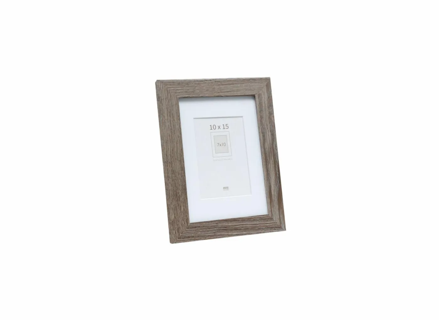 Fotokader S66KH3P1 15x10cm - hout & glas - grijze eik