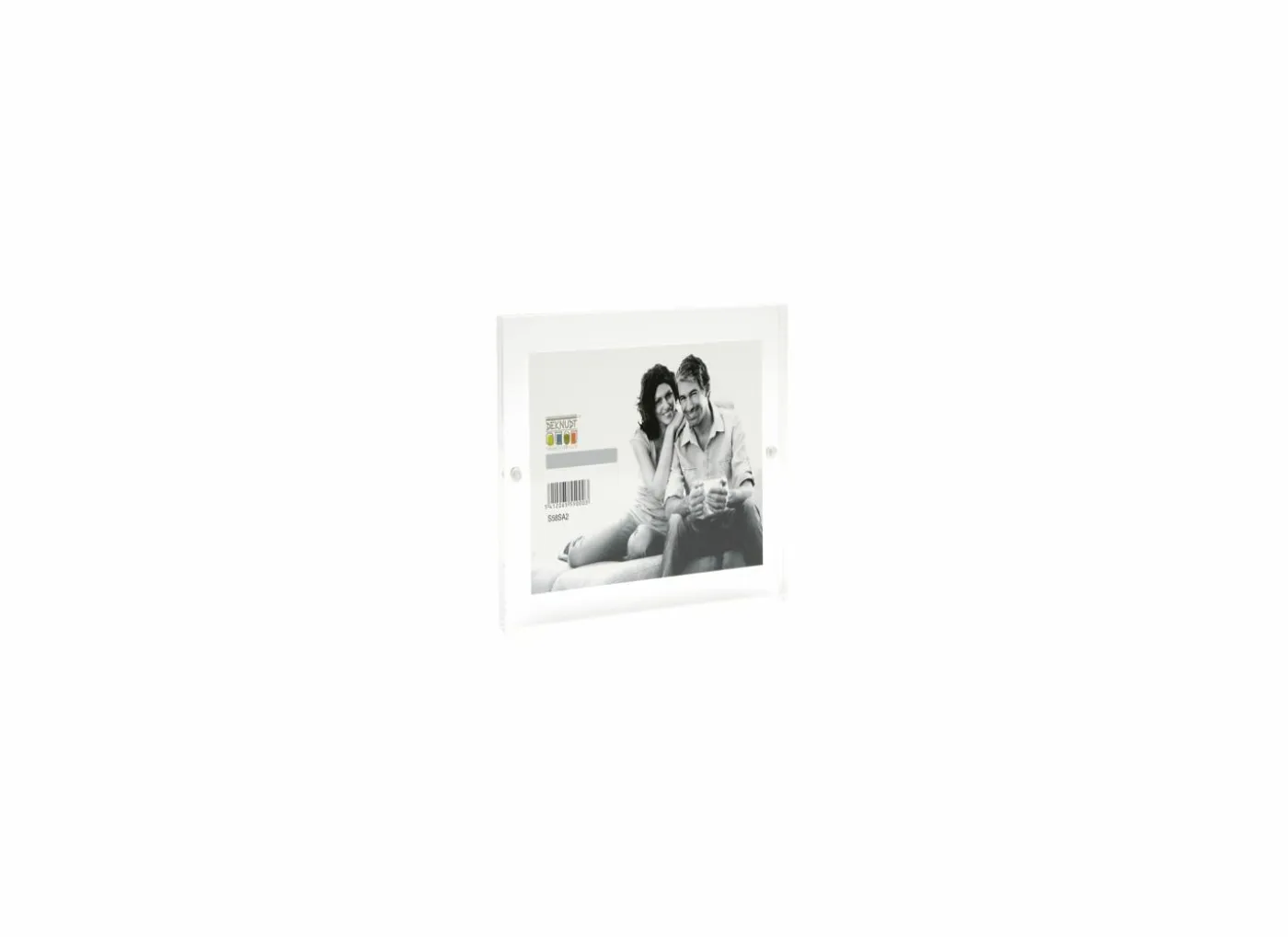 Fotokader S58SA2 13x13cm - kunststof - transparant