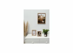 Fotokader S45SH2  30x20cm - hout & glas - bruin