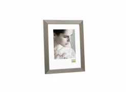 Fotokader S41VD1 15x10cm - kunststof & glas - zilver