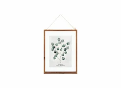 Fotokader 40x30cm - glas - bruin & groen