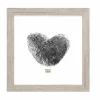 Fotokader 13x13cm - hout & glas - naturel