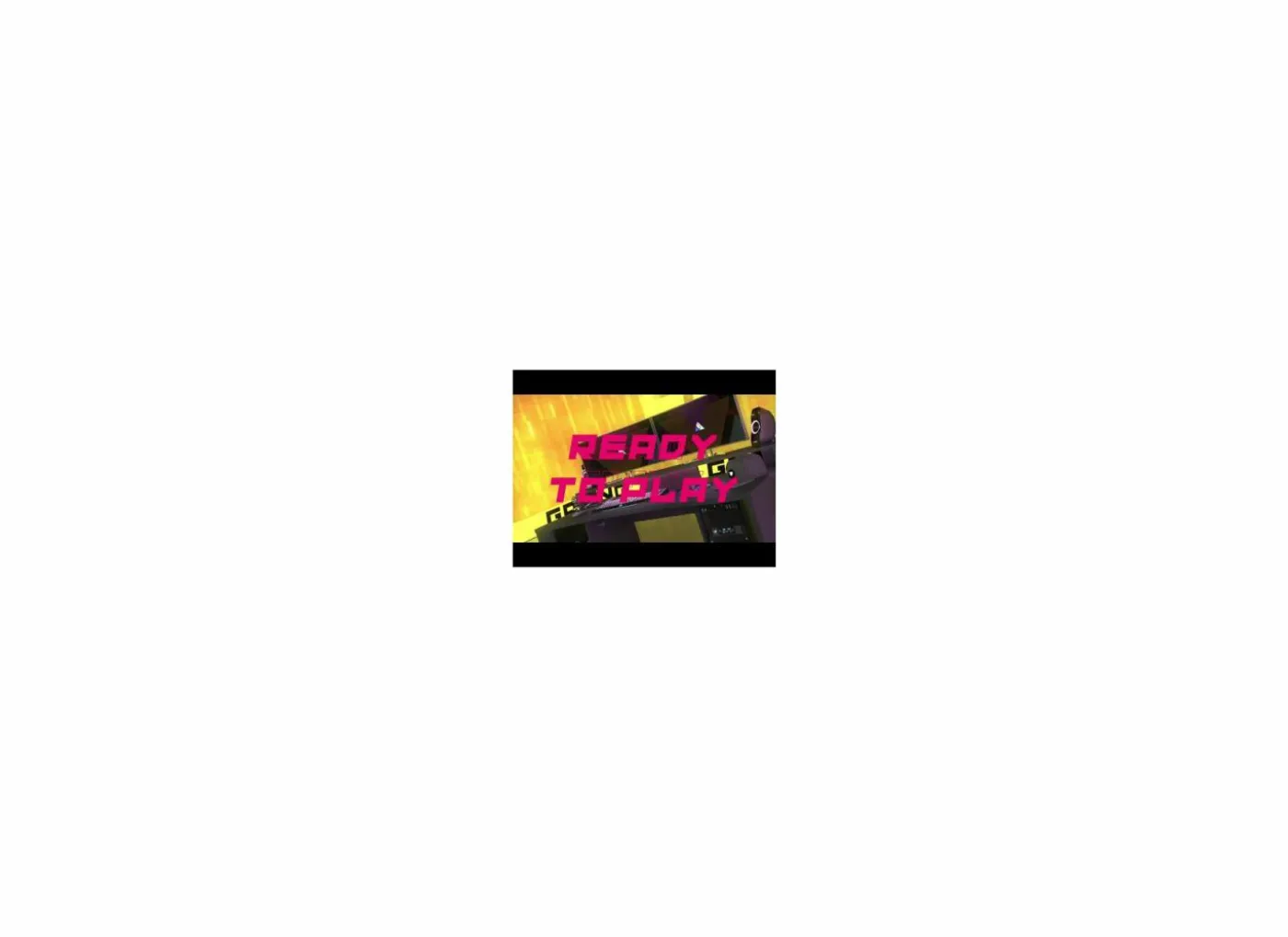 Gamingbureau 152x62cm - decor - zwart