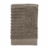 Gastendoekje 30x30cm - stof - taupe