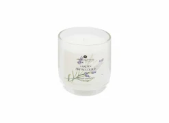 Geurkaars Oudy Lavendel H9,5cm 30u wit