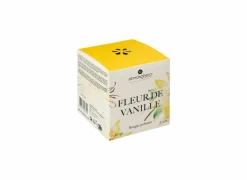 Geurkaars Oudy Vanille H9,5cm 30u geel