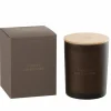Geurkaars Vanille H14cm 52h - bruin