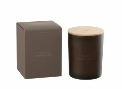 Geurkaars Vanille H14cm 52h - bruin