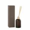 Geurstokjes Vanille 550ml - glas - bruin