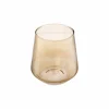 Glas Olga 45cl - glas - amber set van 6