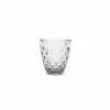 Glas Prisma 22cl - glas - grijs set van 4