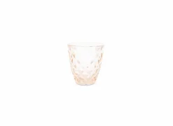 Glas Prisma 22cl - glas - oker set van 4