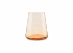 Glas Ray 30cl - glas - bruin set van 4