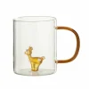 Glas Rendier 42cl - glas - transparant