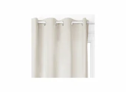 Gordijn Blackout 140x260cm - fluweel & polyestervezel - ivoor