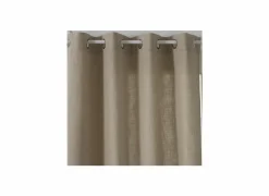 Gordijn Clem 140x260cm - polyestervezel - beige