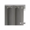 Gordijn verduisterend 135x240cm - polyestervezel - grijs - set van 2