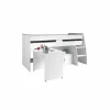 Halfhoogslaper Reverse 90x200cm - decor - wit