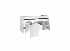 Halfhoogslaper Reverse 90x200cm - decor - wit