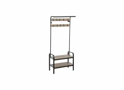 Halkast Jano 73,5cm - decor - zwart & naturel
