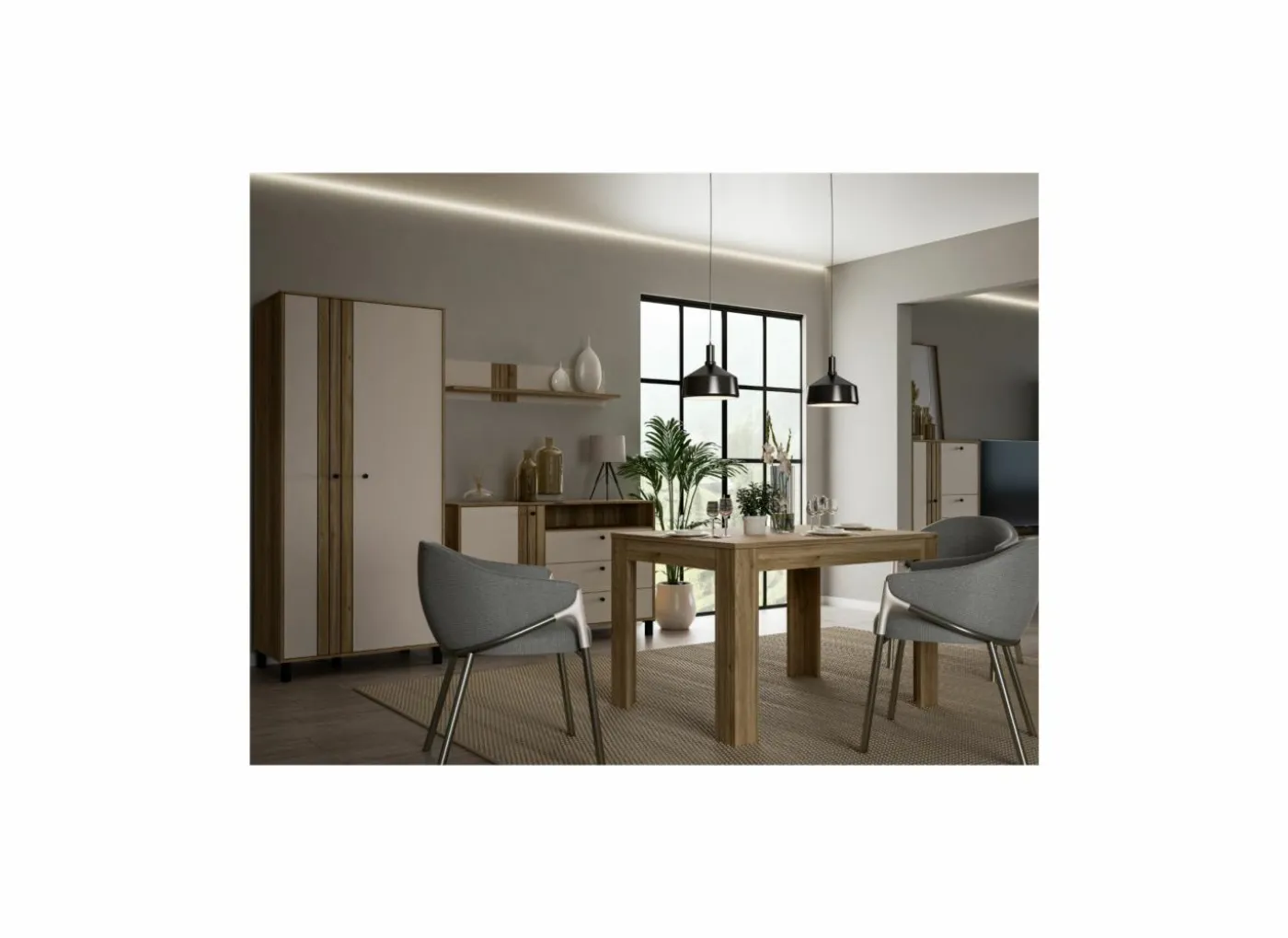 Halkast Killarney 88cm - decor - mauvella eik & zand