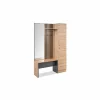 Halkast Medan 122cm - melamine - artisanale eik