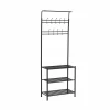 Halkast Penny 67cm - metaal - mat zwart